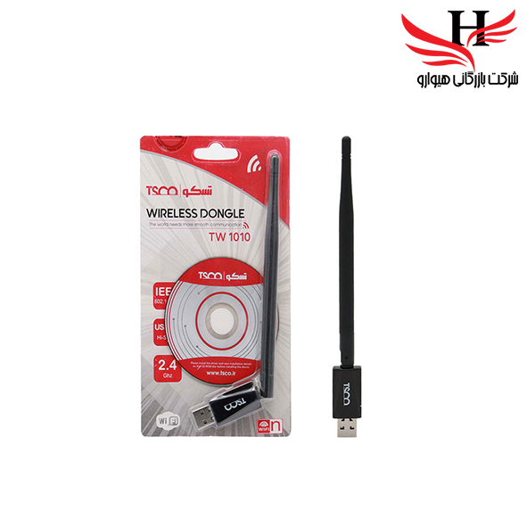 تصویر کارت شبکه واي فاي آنتن دار تسکو TW1010